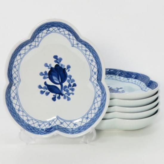 ロイヤルコペンハーゲン プレート□トランクェーバー ブルー Royal