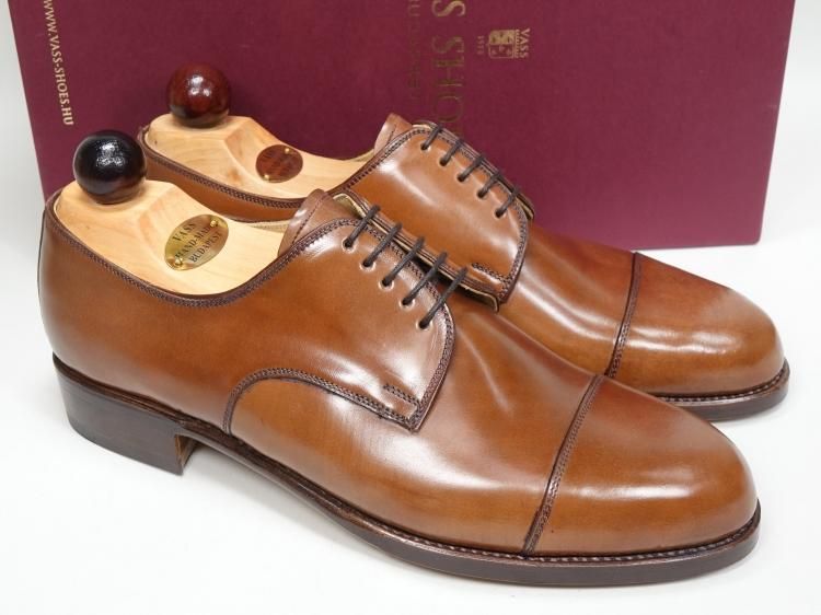 976/0919 試着程度 VASS ヴァーシュ ウィスキーコードバン ストレート