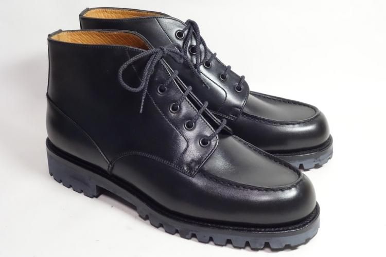 503 試着程度 JMウエストン ゴルフブーツ 5C #741 ブラック