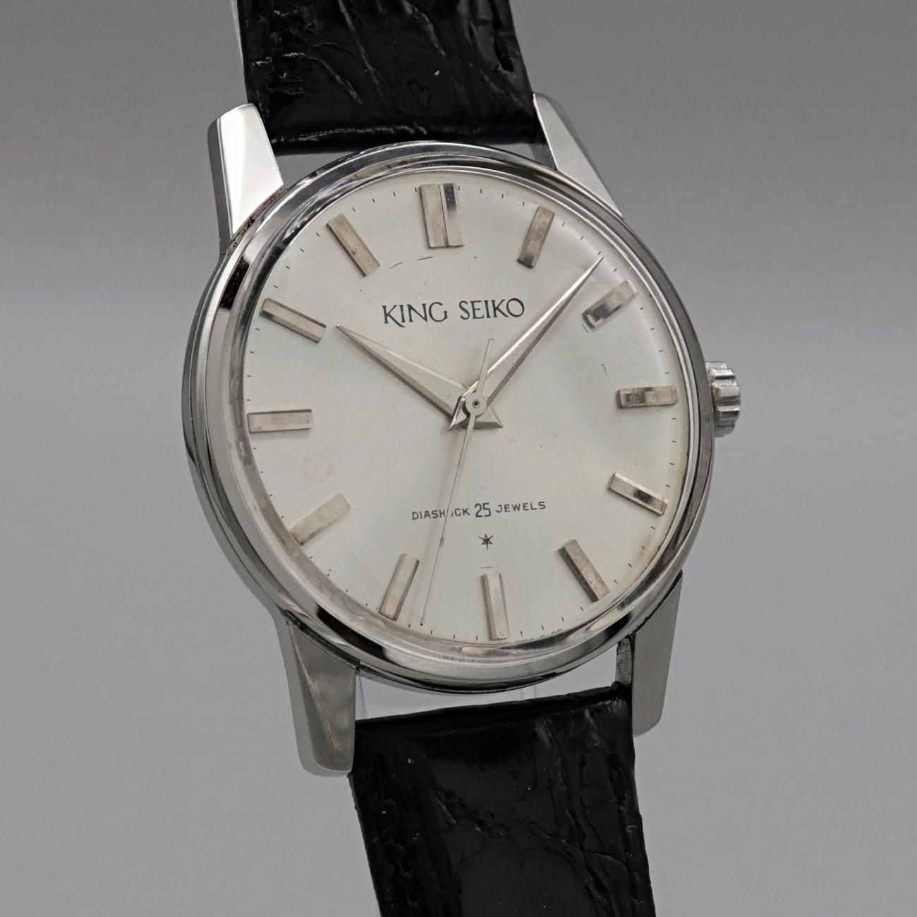 1963年 アンティーク キングセイコー ファースト ステンレス 希少SS