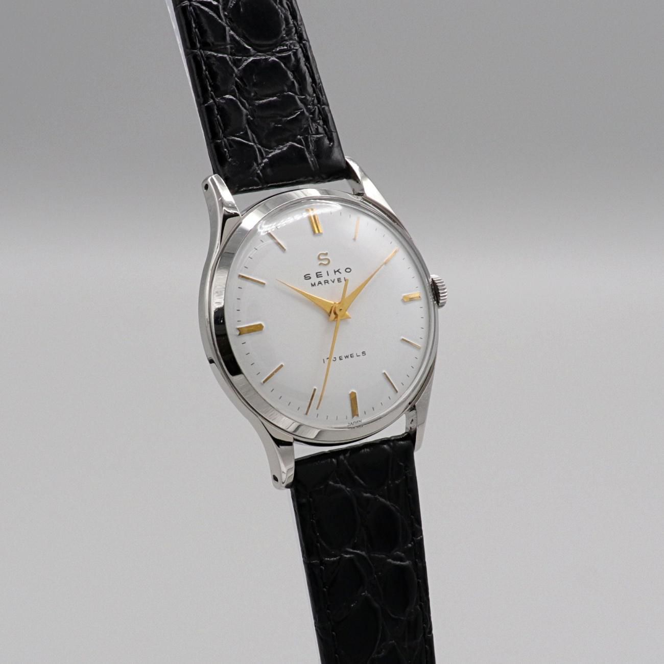 1958年製 アンティーク セイコー マーベル Sマーク 17石 手巻 Sマーク