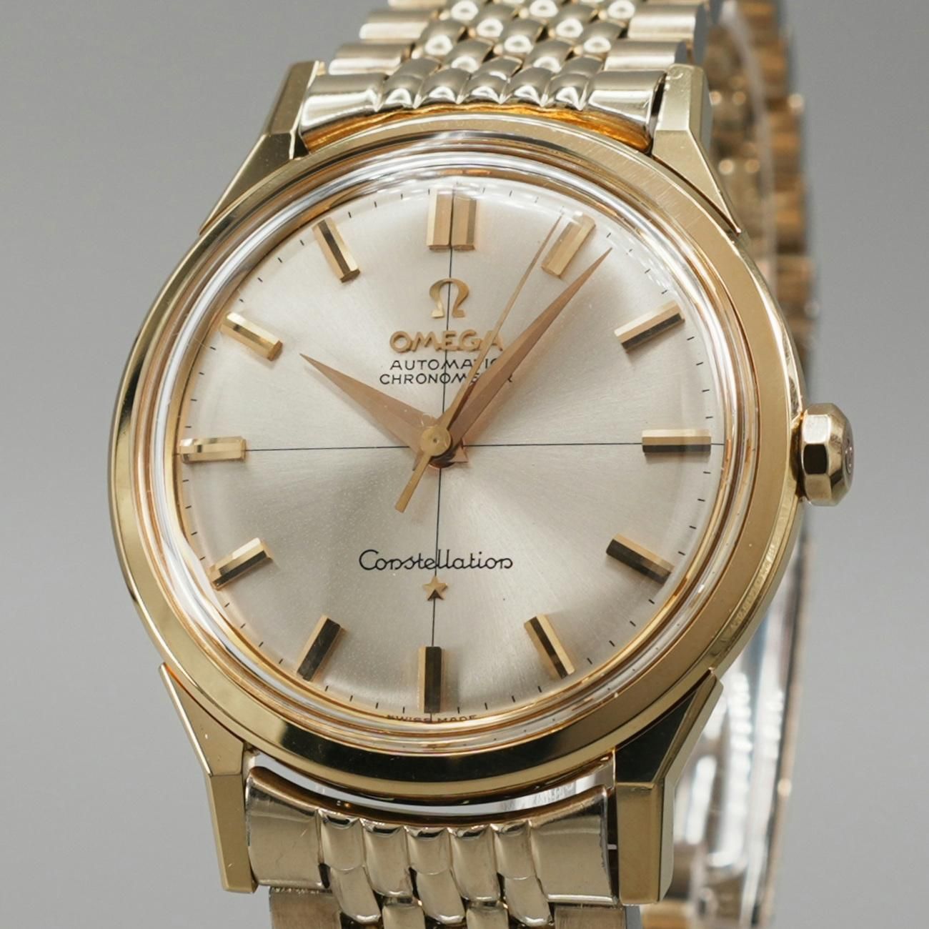 1962年 K18金無垢 アンティーク オメガ cal551 コンステレーション