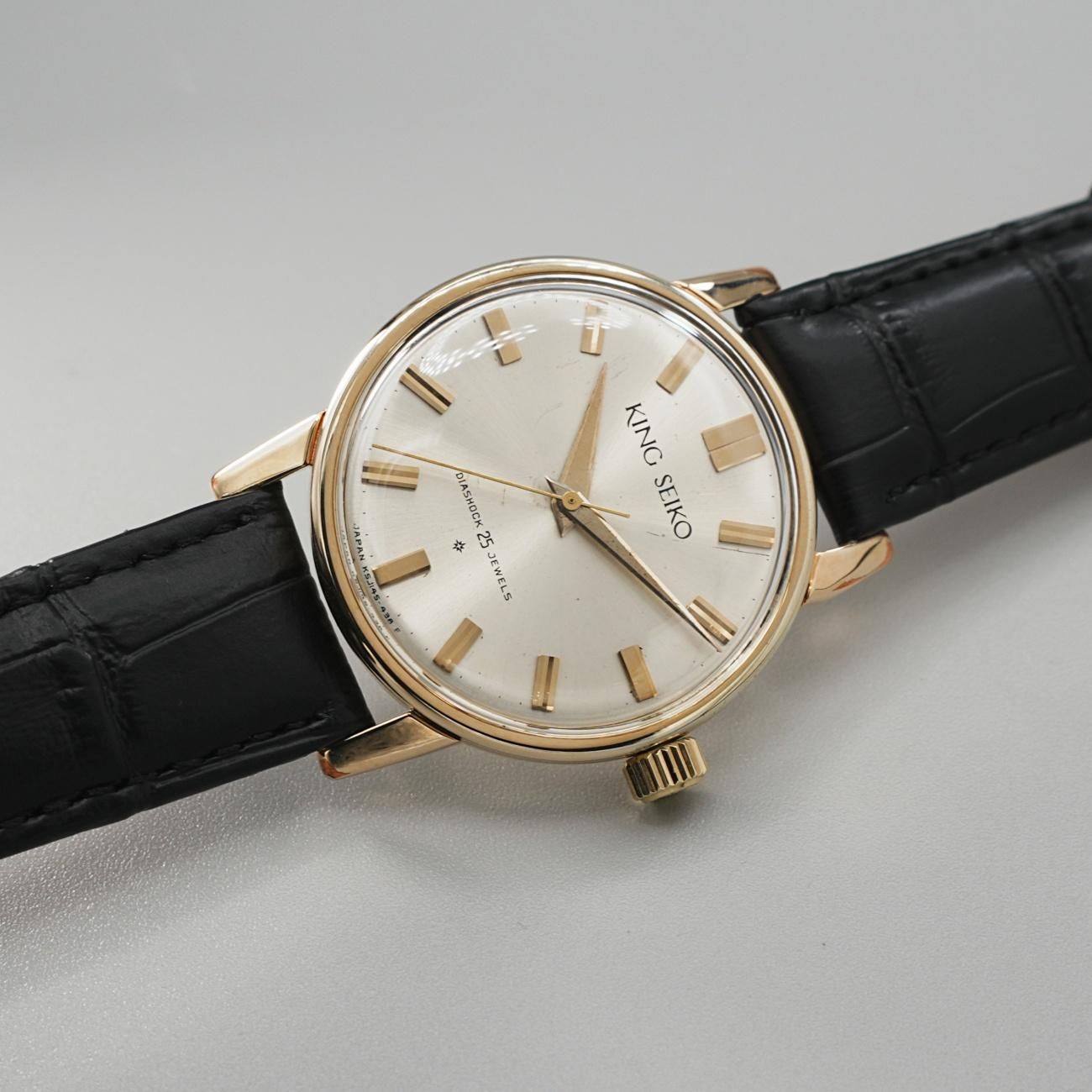 1961年 キングセイコー 希少 前期型 ファースト 14GF 手巻き 100ﾐｸﾛﾝ