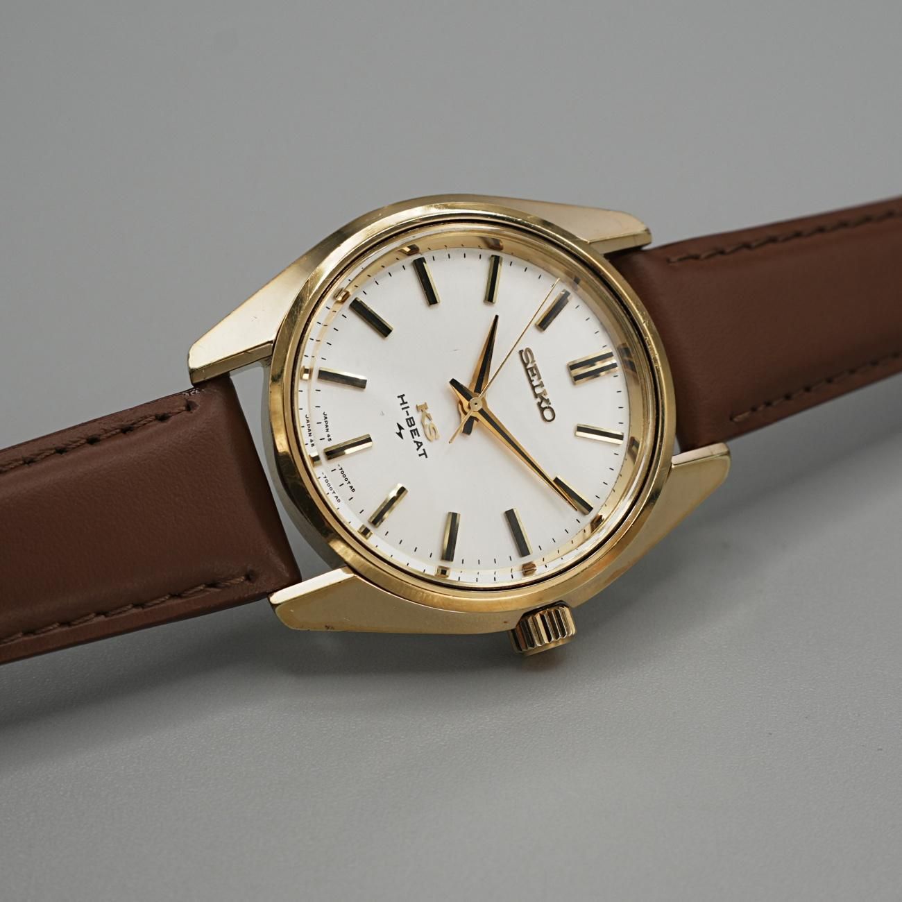 1971年製 キング セイコー 45-7001 45KS ハイビート メダル付 手巻