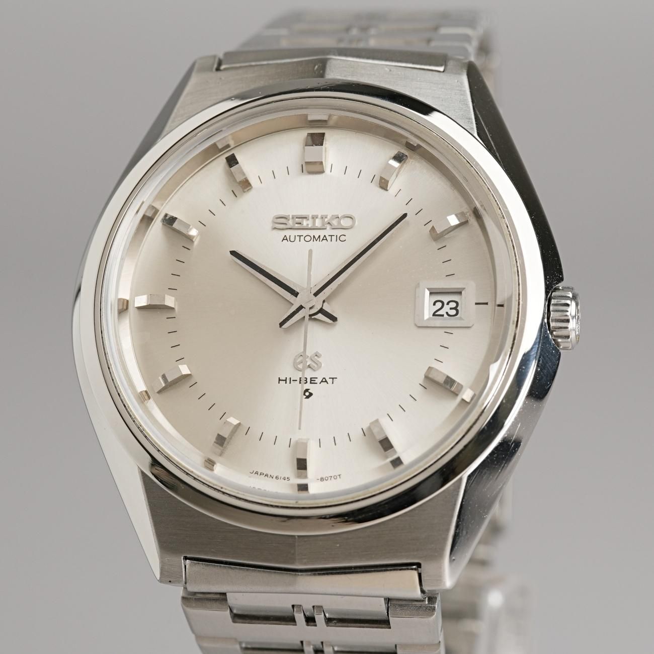 1972年 グランドセイコー アンティーク 6145-8050 日付 61GS GSブレス