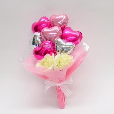 バルーンブーケ(ダブルピンク) - バルーンギフトなら ギフト＆バルーン