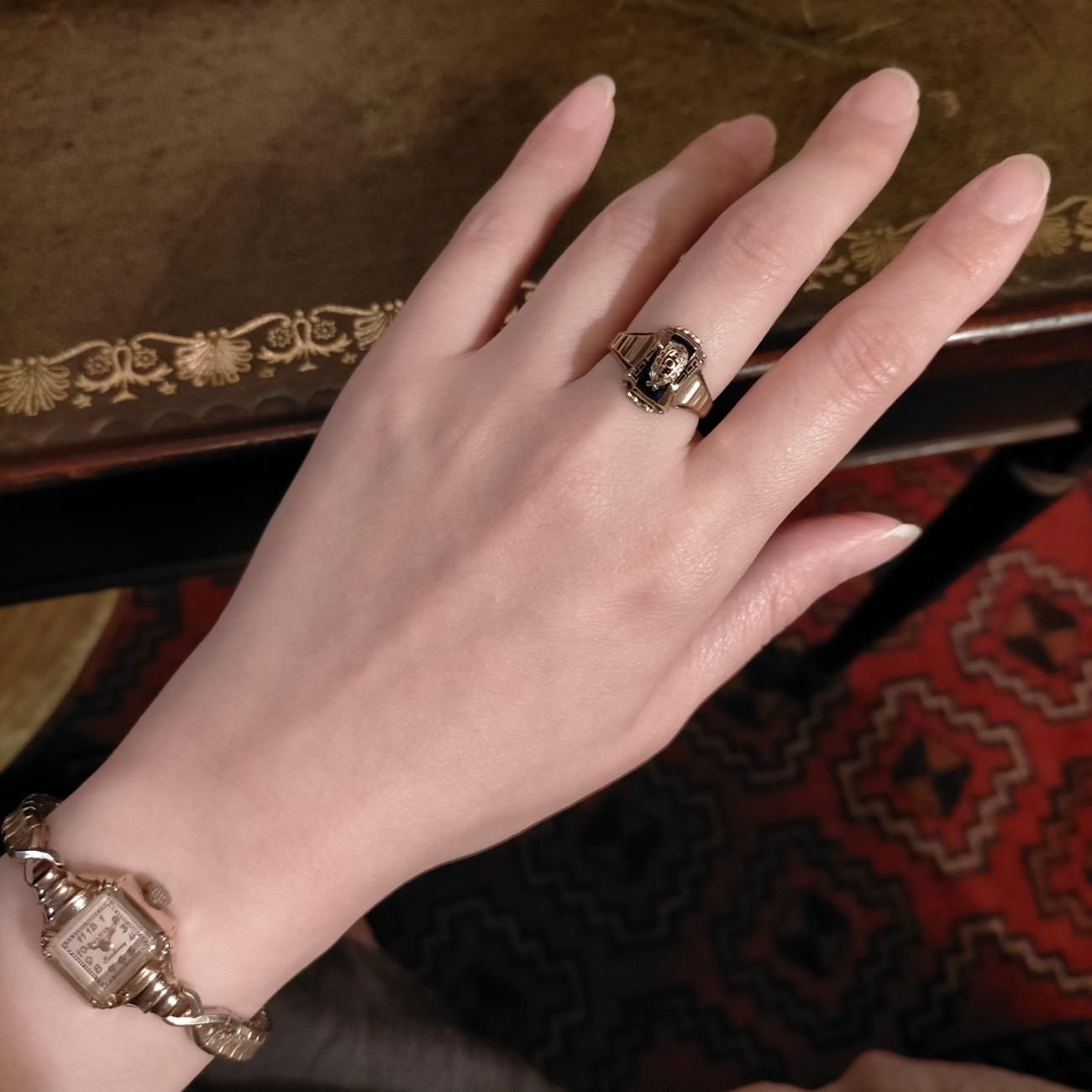 USA製1960年ヴィンテージHERFF JONES/ハーフジョンズ社AOL H.S.青石10