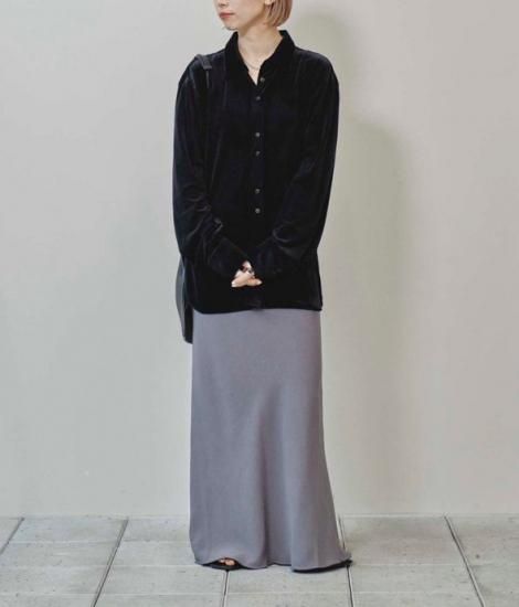 Backsatin Pencil Skirt/TODAYFUL12510801 - Select Shop Loozel