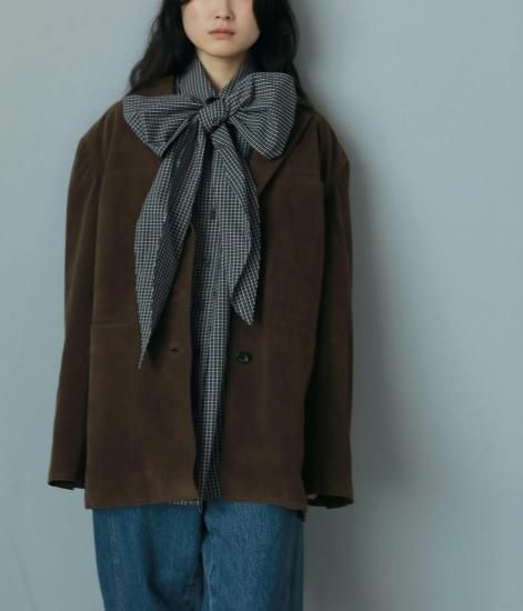 Eco Suede Jacket/anuke'62520102 - Select Shop Loozel