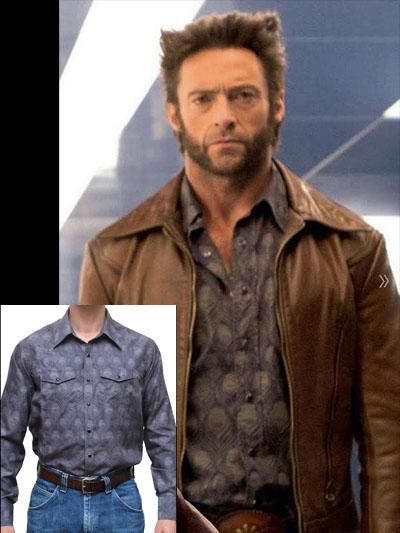 X-MENのシャツ通販 | ウルヴァリン着用 - 映画革ジャン・映画レプリカ