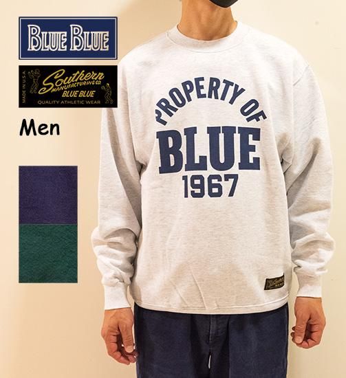 ブルーブルー SOUTHERN MFG CO. BLUEBLUE PROPERTY OF BLUE スウェット
