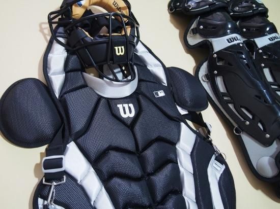 ○Wilson ウィルソン ProStock○硬式用 キャッチャー防具○マスク