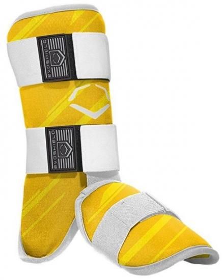 ○EvoShield エボシールド○硬式レッグガード フットガード 黄色○ご