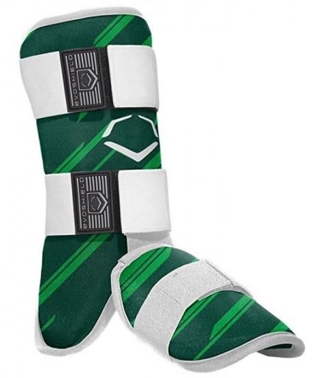 ○EvoShield エボシールド○硬式レッグガード フットガード 緑○ご自分