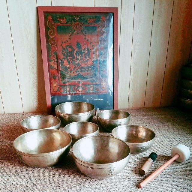 超希少☆祝入荷 大サイズ フルムーンボウル シンギングボウル 7