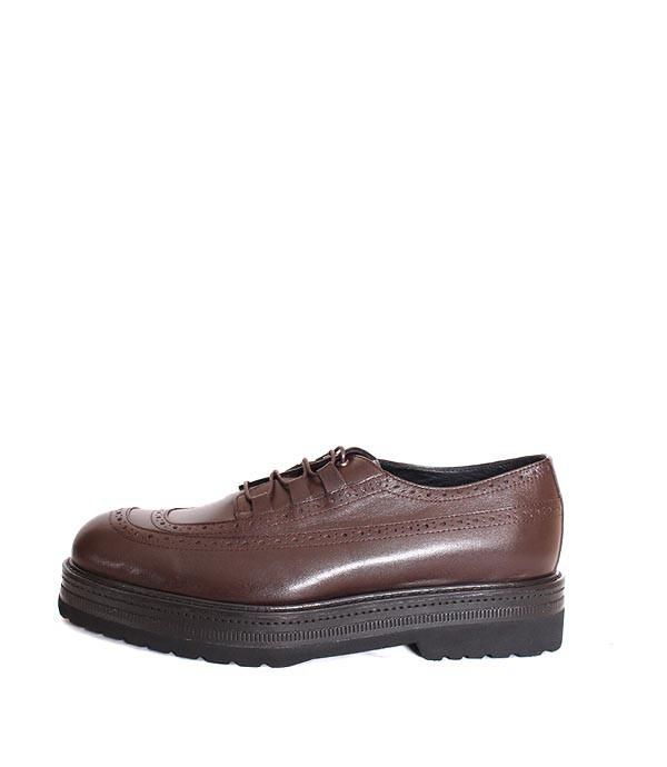 ANGELO RUFFOアンジェロルッフォ 500 ブラウン ウィングチップシューズ