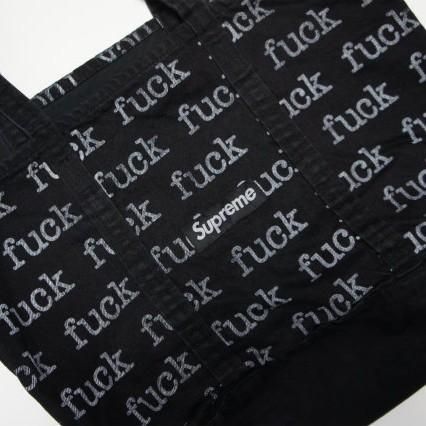 Supreme Fuck Denim Tote Bag - Supreme 通販 Online Shop A-1 RECORD