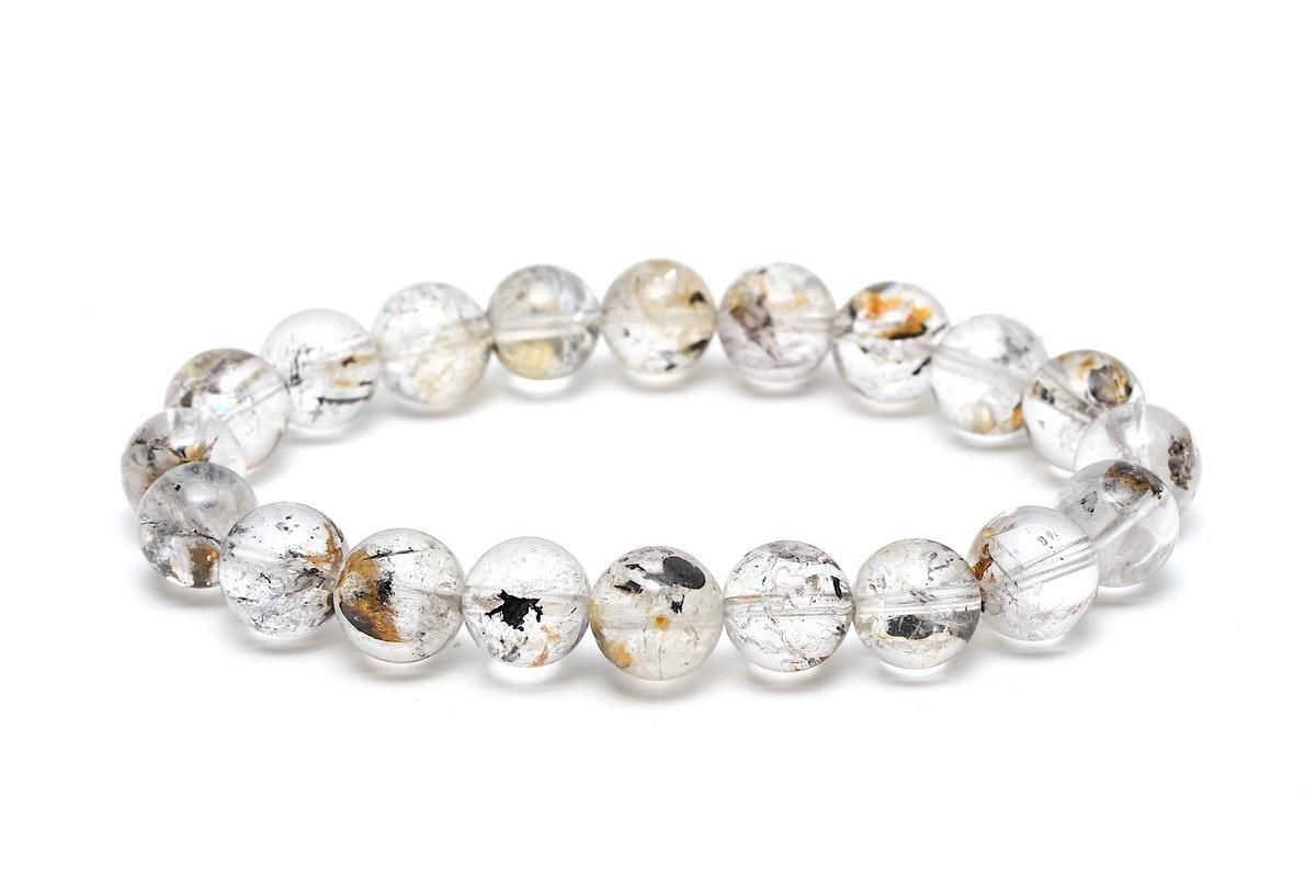 ヒマラヤエレスチャルクォーツブレスレット【9mm玉】HIEBR-014