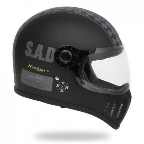 HORIZONHELMETS】JADE SAD1-black フルフェイス へルメット バイク