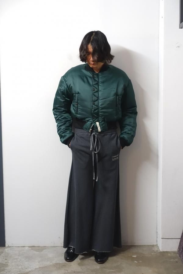 SHINYAKOZUKA(シンヤコズカ)/BOMBER WITH NO BIJOU/BLACK 通販