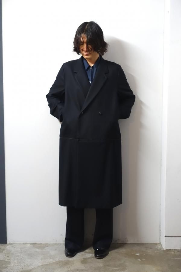 ETHOSENS(エトセンス)/Flannel 3way coat/Black 通販 取り扱い