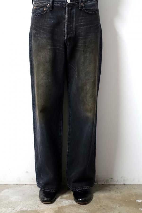ssstein(シュタイン)/LOOSE DENIM JEANS/BLACK 通販 取り扱い-CONCRETE