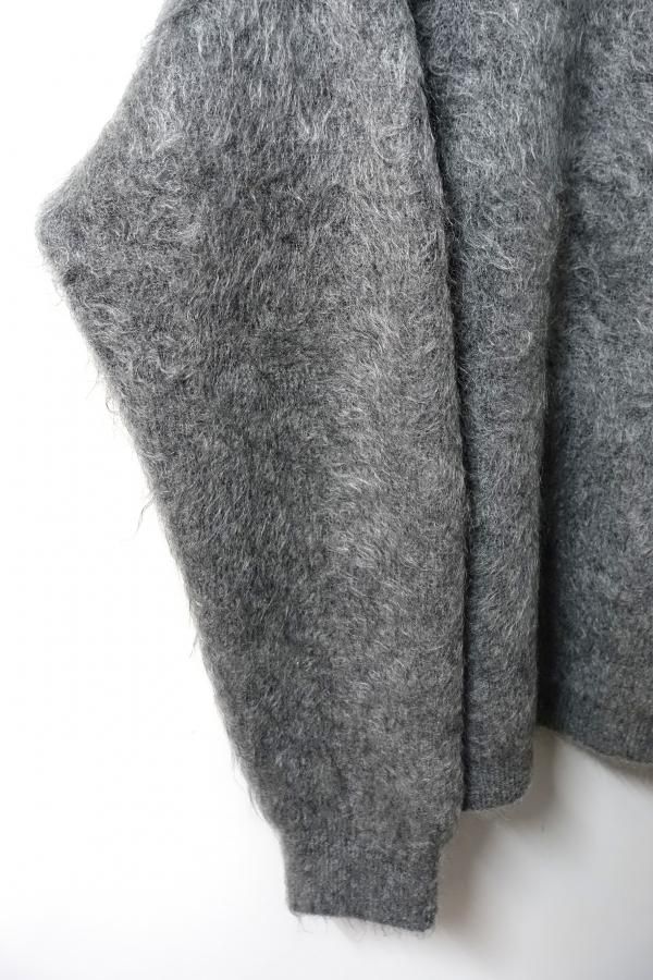 ssstein(シュタイン)/KID MOHAIR KNIT CREW NECK LS/GREY 通販