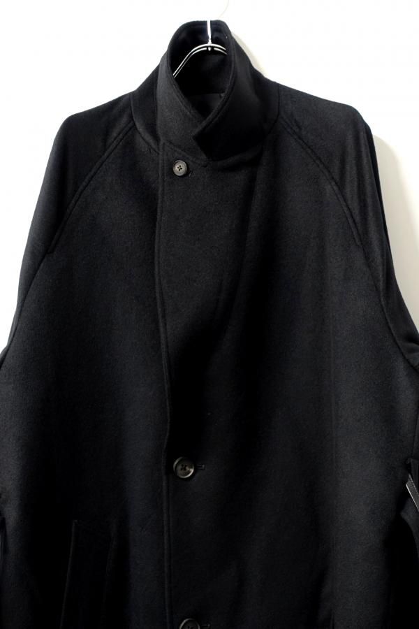 ssstein(シュタイン)/OVERSIZED PEAK LAPEL COAT/BLACK 通販 取り扱い