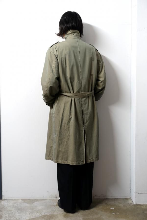 ssstein（シュタイン）トレンチコート カーキベージュ｜正規取扱 通販