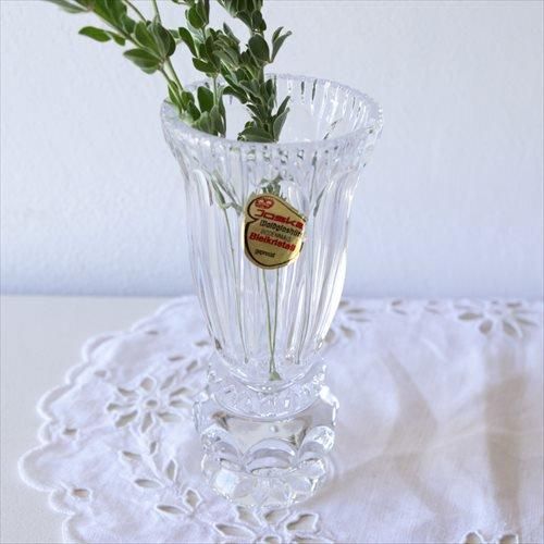 ドイツ Joskaクリスタル社 ガラスの花瓶 チューリップ - tekuteku東欧