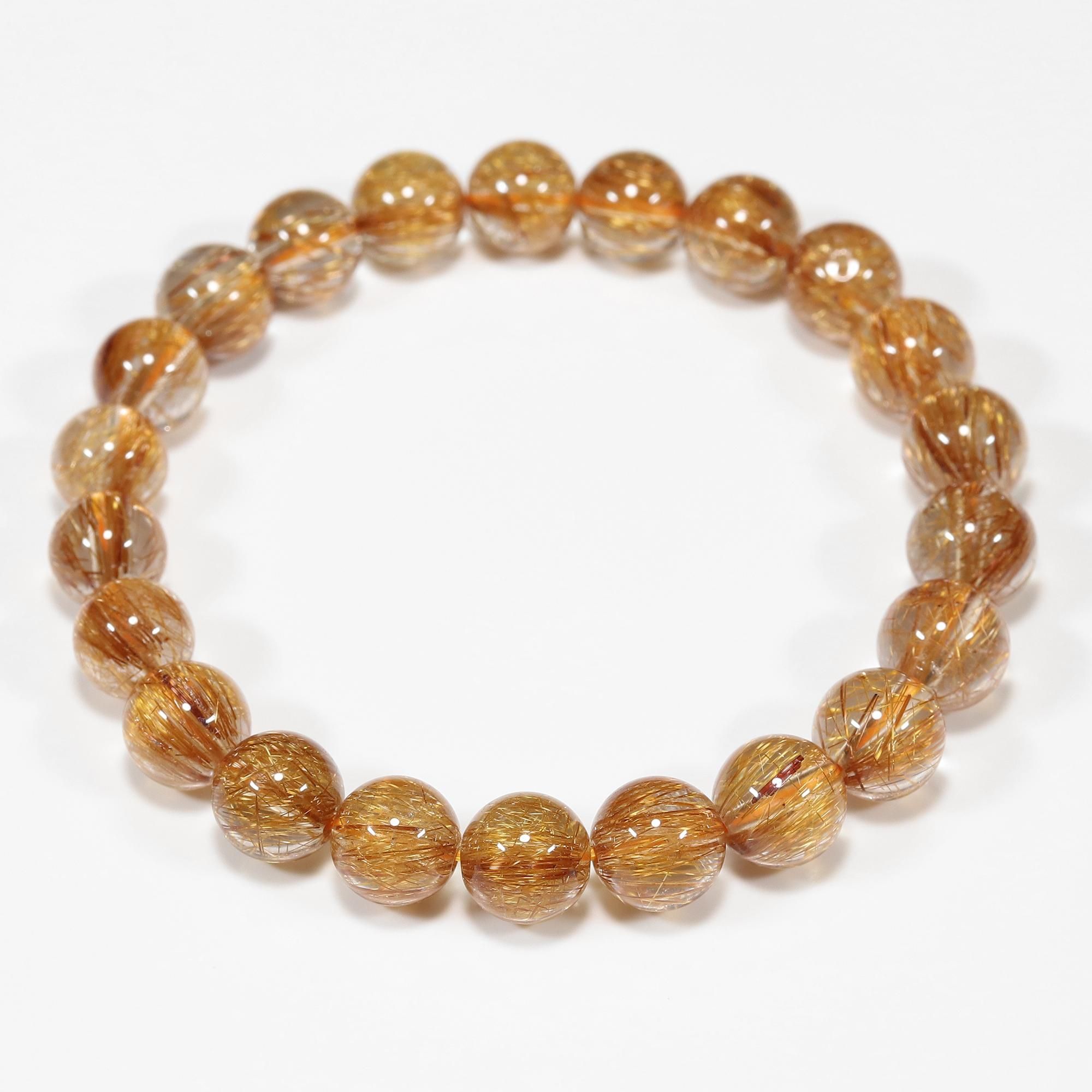 レア石使用！ スモーキークォーツ ウィズガーネット＆オレンジルチル