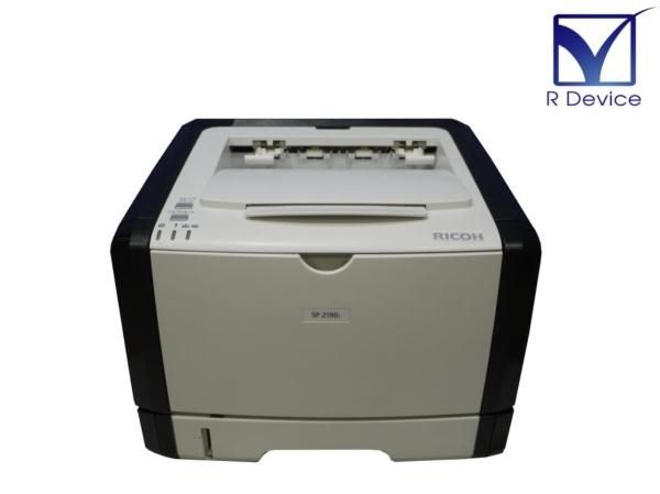 使用少な目！】RICOH SP 2100L A4モノクロレーザープリンタ 約700枚