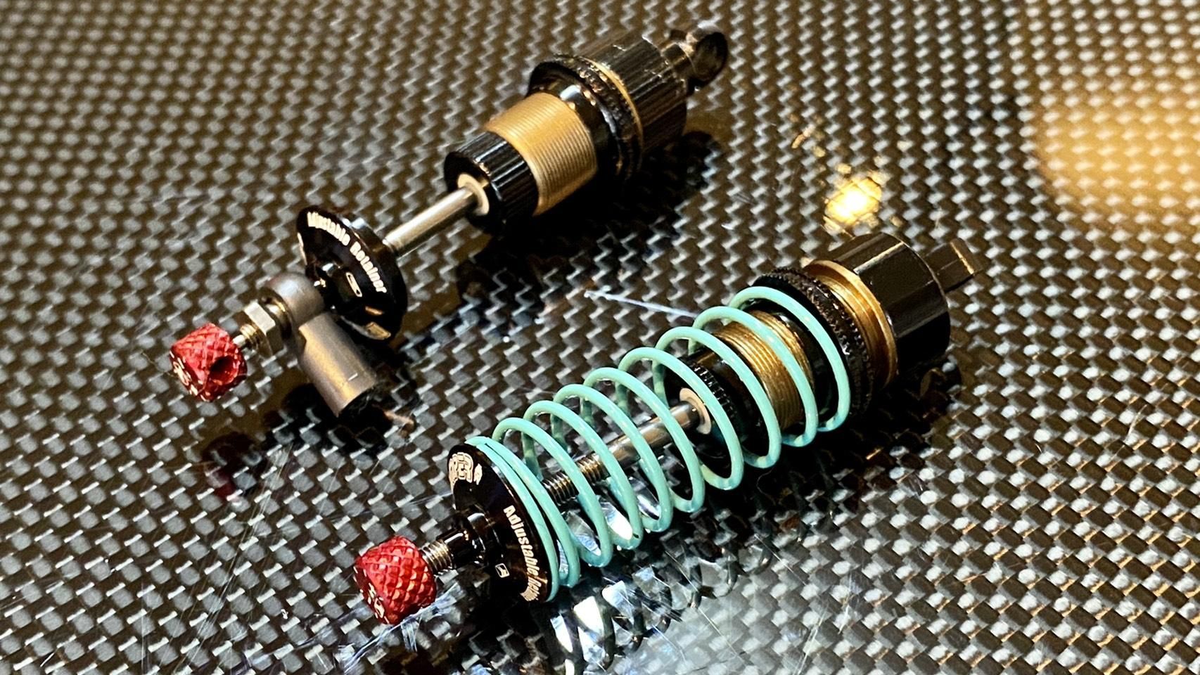 HRCオリジナル】ナードダンパーシャフトre 減衰力調整付き（TRF用