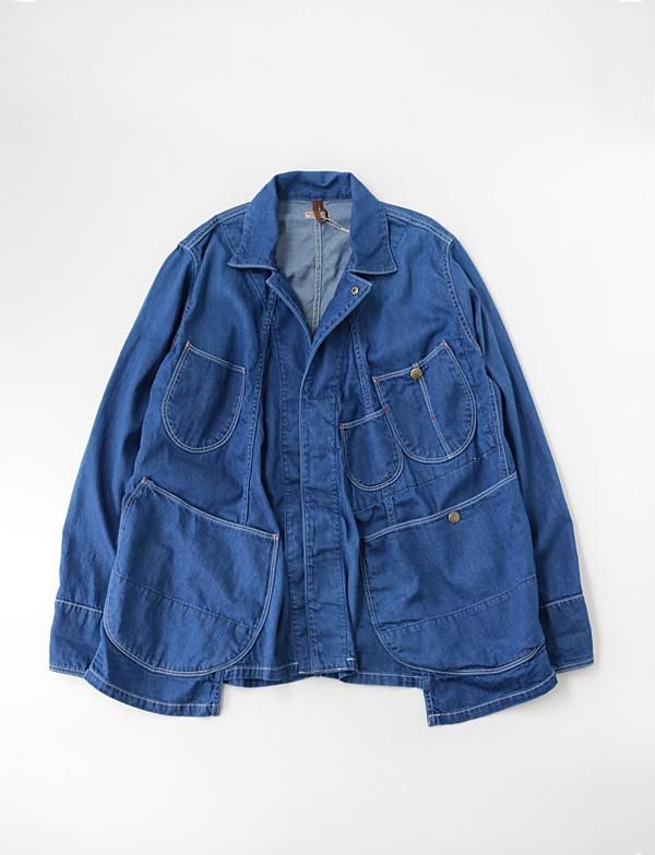 KAPITAL - 8ozデニム モンキースキヤキカバーオール(加工) - BLUE NEON