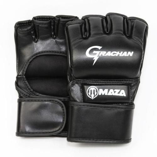 MAZA［マザ］ GRACHAN 公式 MMA プロ ファイトグローブ Ver.2 （黒