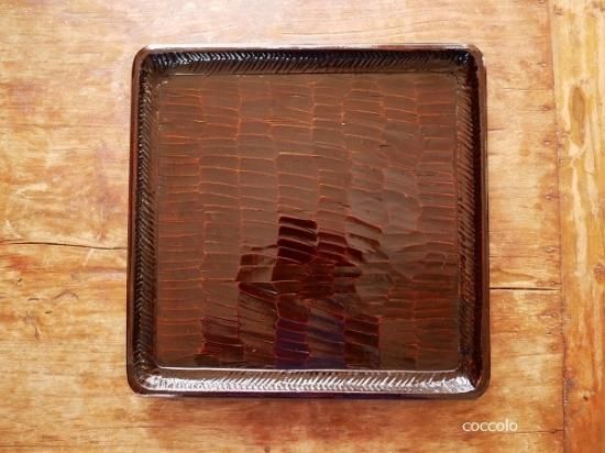 お盆 トレイ レトロ 讃岐彫り 手彫り