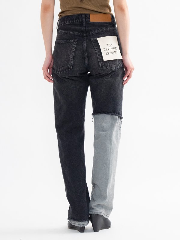 Straight layered denim-ストレートレイヤードデニム-INSCRIRE（アンス