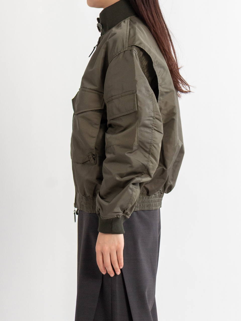 NYLON WEP JACKET-ナイロンウェップジャケット-HYKE（ハイク）通販| st