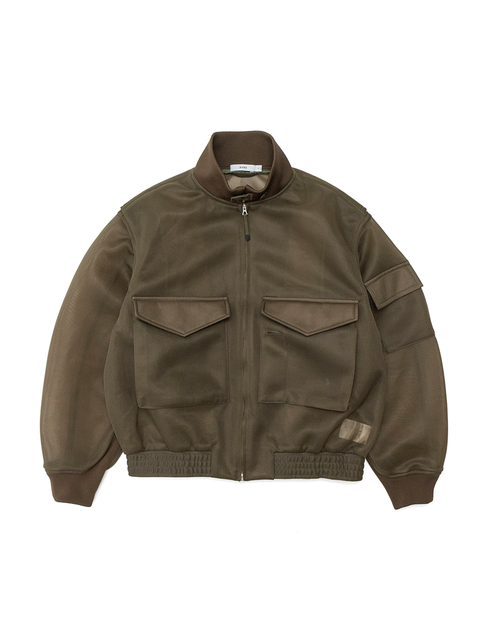 SHEER WEP JACKET-シアーウェップジャケット-HYKE（ハイク）通販| st