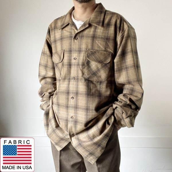 PENDLETON チェック柄ウールシャツ | XXL-TALL - 札幌 ビンテージ 古着