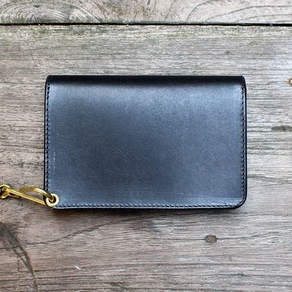 ORIGINAL TRUCKER WALLET（SHORT・BLACK・BRASS） - JUNKY CLASSICS