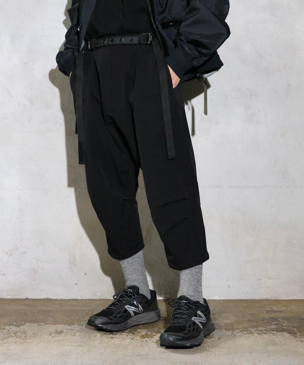 Nosucism サルエルパンツ NOSUCISM 19SS 撥水サルエルカーゴパンツ