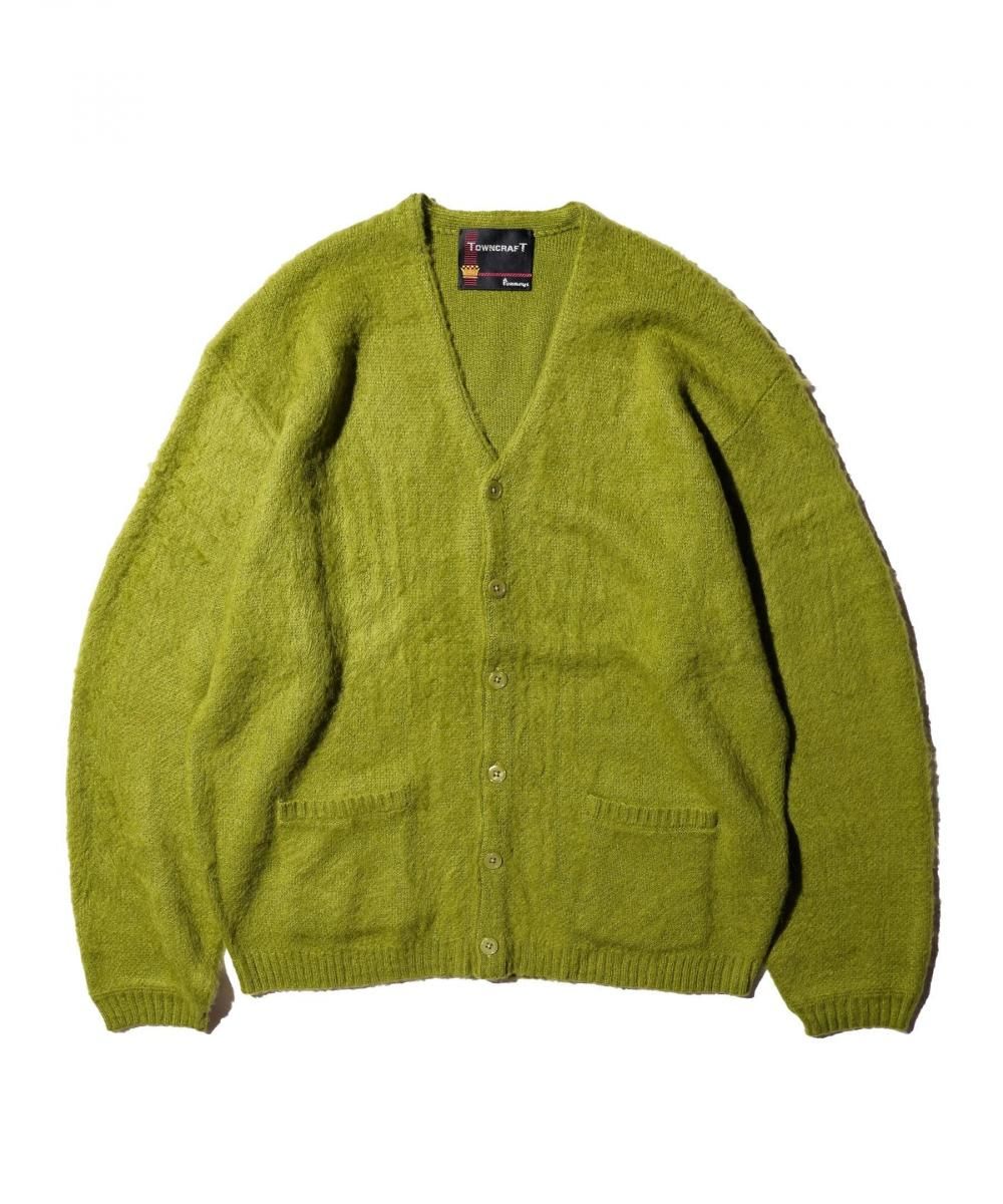 TOWNCRAFT / SOLID SHAGGY CARDIGAN