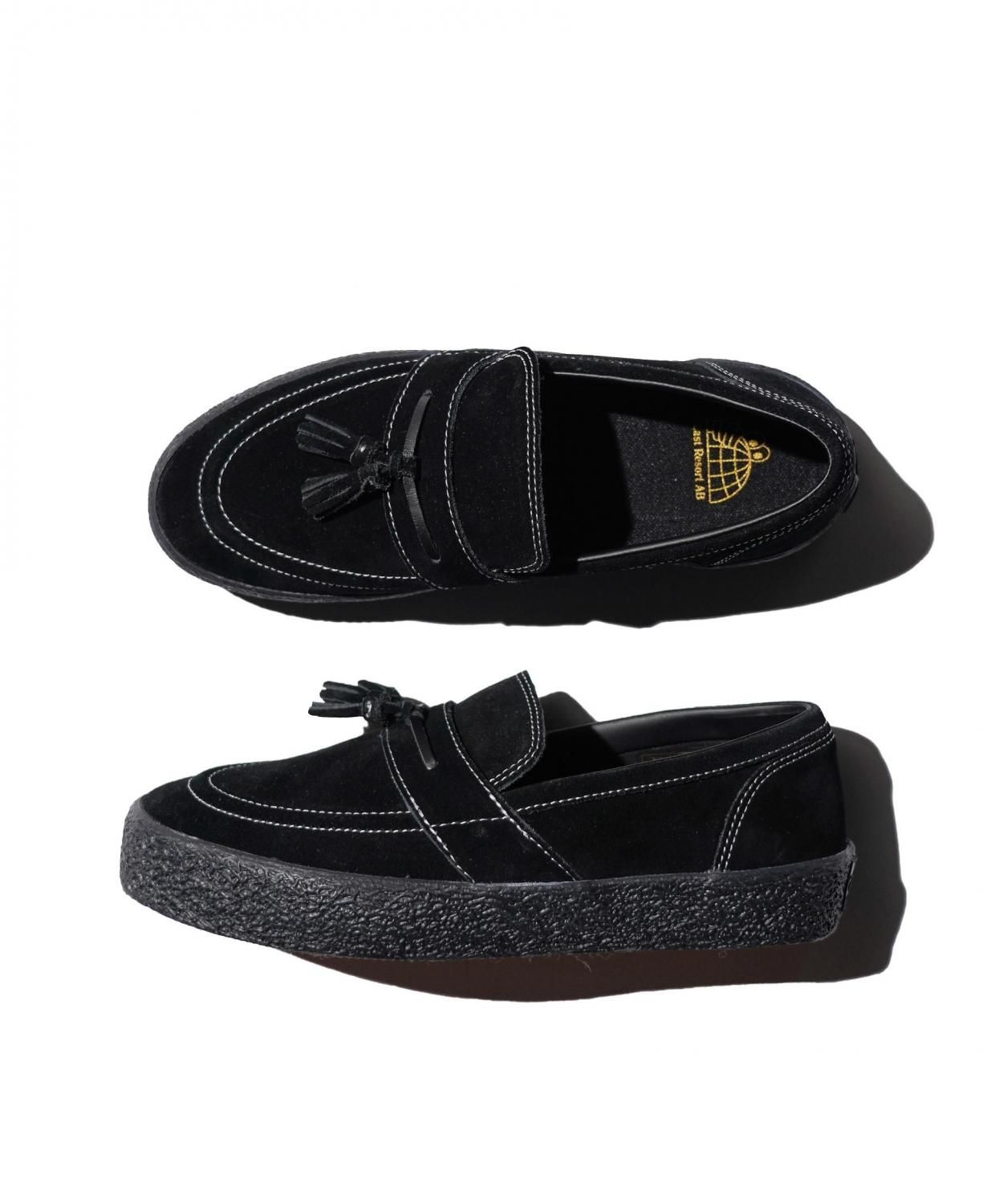 Last Resort AB / VM005 Loafer (Black/Black/White Stitch)