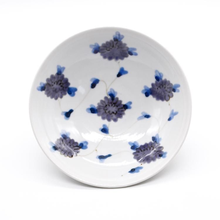 色絵野菊六寸鉢 堀畑蘭 - GALLERY掌