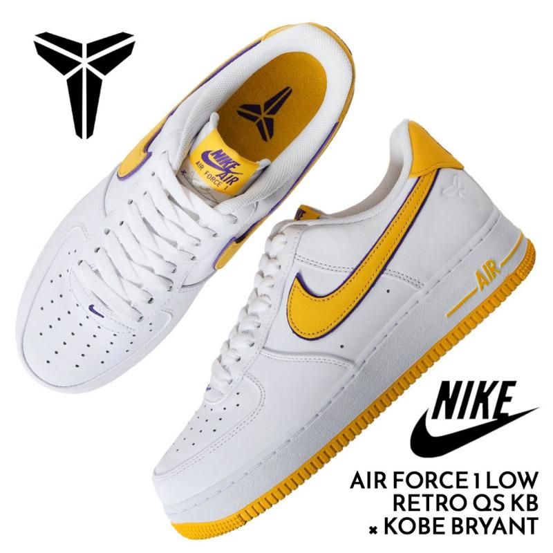 KOBE BRYANT × NIKE AIR FORCE 1 LOW RETRO QS KB コービー