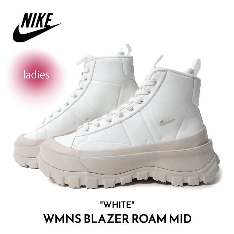 NIKE WMNS BLAZER ROAM MID WHITE ナイキ ウィメンズ ブレーザー