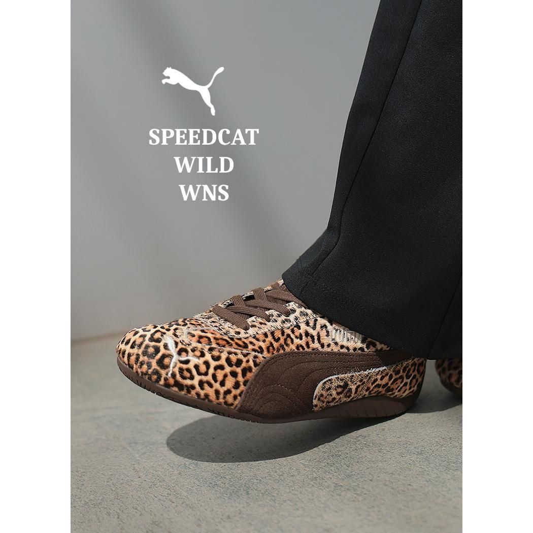 PUMA SPEEDCAT WILD WNS CHOCOLATE-WARM WHITE プーマ スピード