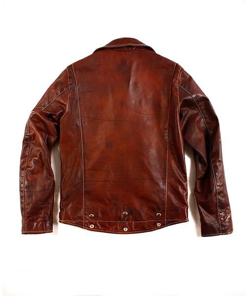 RALEIGH STANDARDS BLACK EYED LEATHER JACKET “PROVEN別注Ver