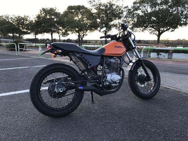 FTR223 カスタム ストリートラウンダーアルミサイドカバーカスタム仕様